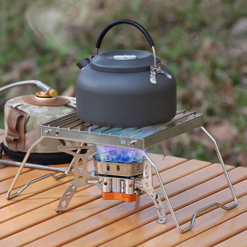 Outdoor Stainless Steel Stove  - đánh giá và giá Camp Grill Portable Folding