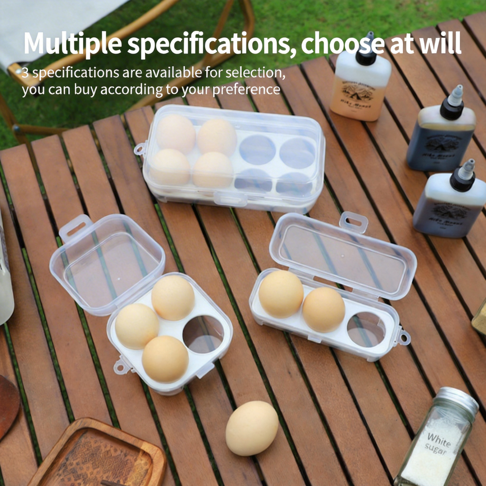 Portable Egg Holder Box Shockp - đánh giá và giá Camping Cooking Utensil Holder