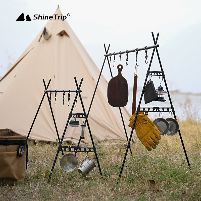 Shine Trip Outdoor Camping Tri - đánh giá và giá Camping Cooking Utensil Holder