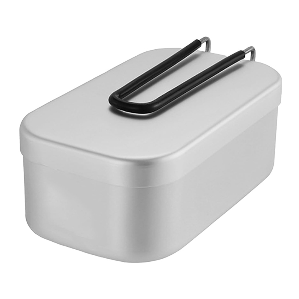 800ML Aluminum Lunch Boxes Out - đánh giá và giá Camping Cooking Kit Box