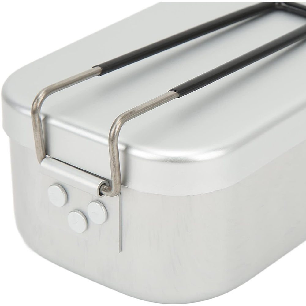 800ML Aluminum Lunch Boxes Out - đánh giá và giá Camping Cooking Kit Box