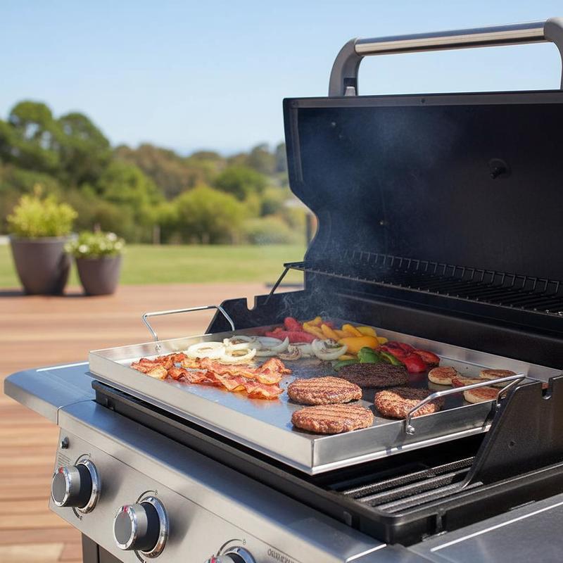 Flat Top Grill Plate 23x16 inc - đánh giá và giá Camping Cooking Grill