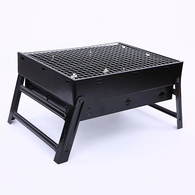 Black BBQ Grill Folding Portab - đánh giá và giá Camp Grill Portable Folding