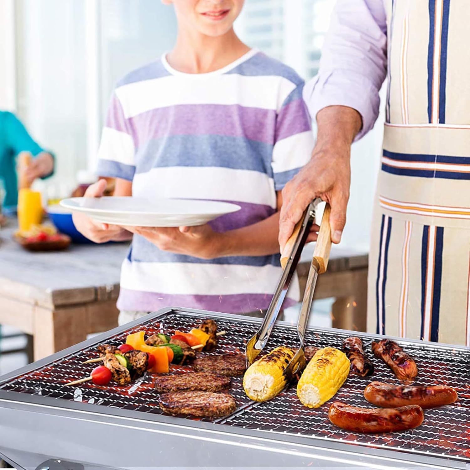Portable Stainless Steel BBQ G - đánh giá và giá Camp Grill Portable Folding