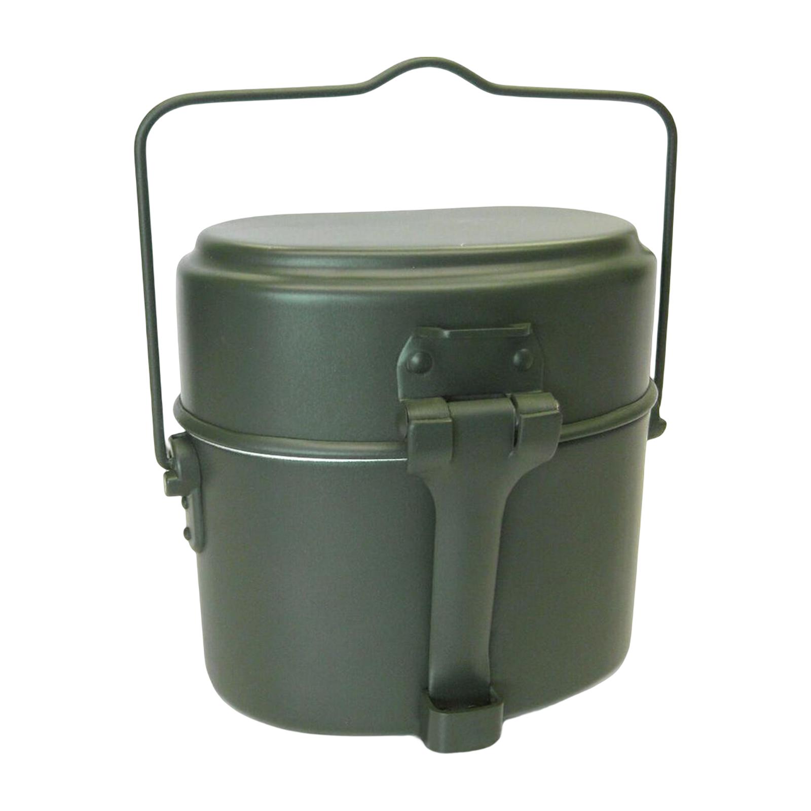Lunch Box Mess Kit Pot and Pan - đánh giá và giá Camping Cooking Kit Box