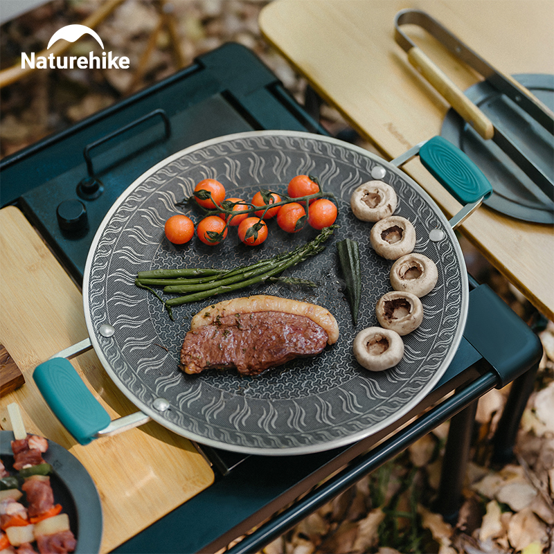 Naturehike BBQ Cooking Grill P - đánh giá và giá Camping Cooking Pan