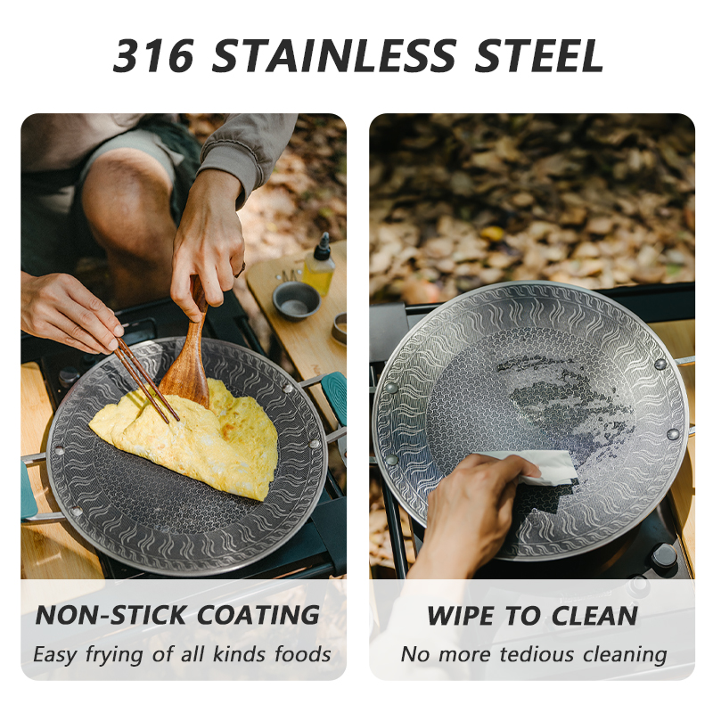 Naturehike BBQ Cooking Grill P - đánh giá và giá Camping Cooking Pan