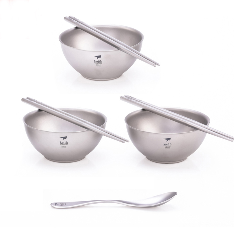 Keith Cooking Set, Titanium Bo - đánh giá và giá Camping Cooking Kit Box