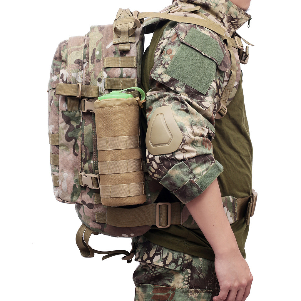 Outdoor Molle Water Bottle Bag - đánh giá và giá Camping Cooking Can