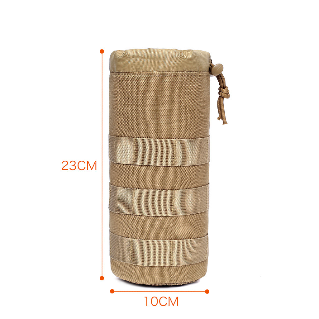 Outdoor Molle Water Bottle Bag - đánh giá và giá Camping Cooking Can