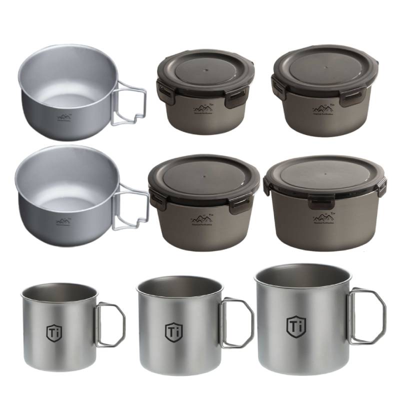 Backpacking Camping Cookware M - đánh giá và giá Camping Cooking Kit Box