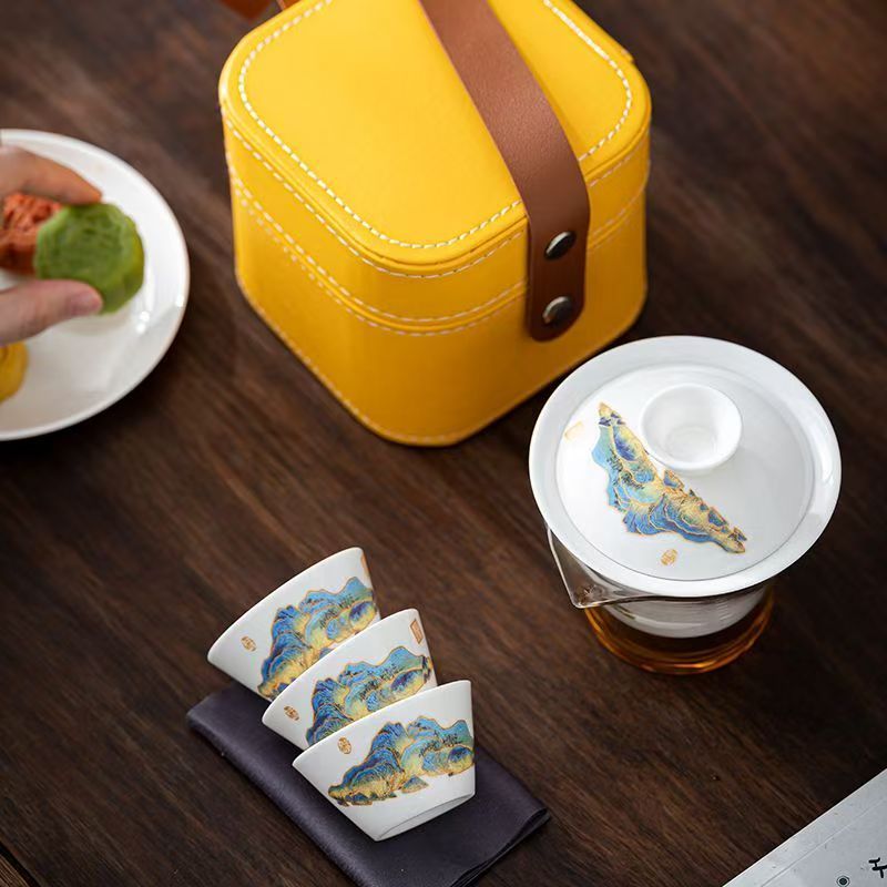 Travel Jade White Porcelain Te - đánh giá và giá Camping Cooking Can
