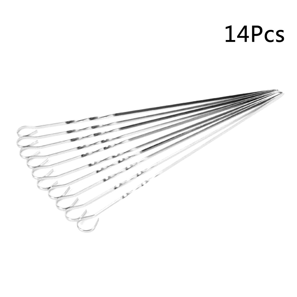 14Pcs Stainless Steel Barbecue - đánh giá và giá Camping Cooking Easy
