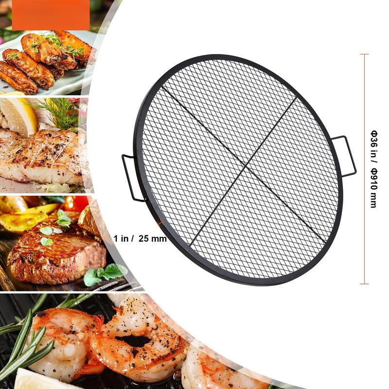 Black Round Cooking Grid 36 In - đánh giá và giá Camping Cooking Grill