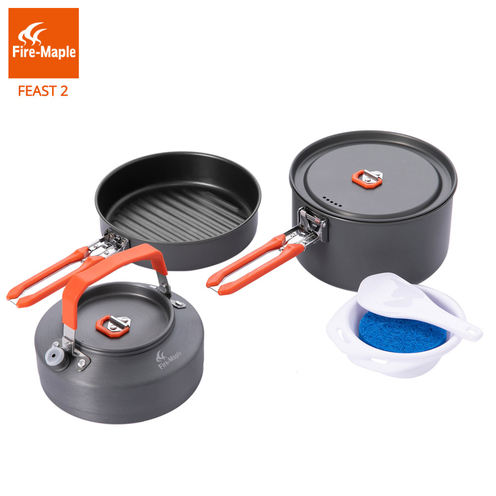 Fire Maple Picnic Pot Pan Set  - đánh giá và giá Camping Cooking Kit Box