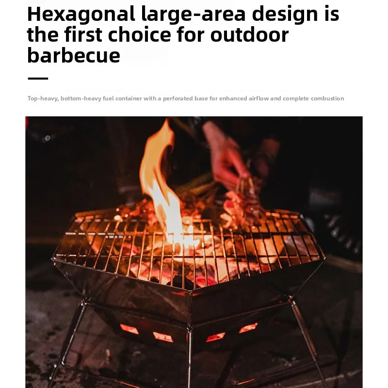 Mountainhiker Outdoor Camping  - đánh giá và giá Camp Grill Portable Folding