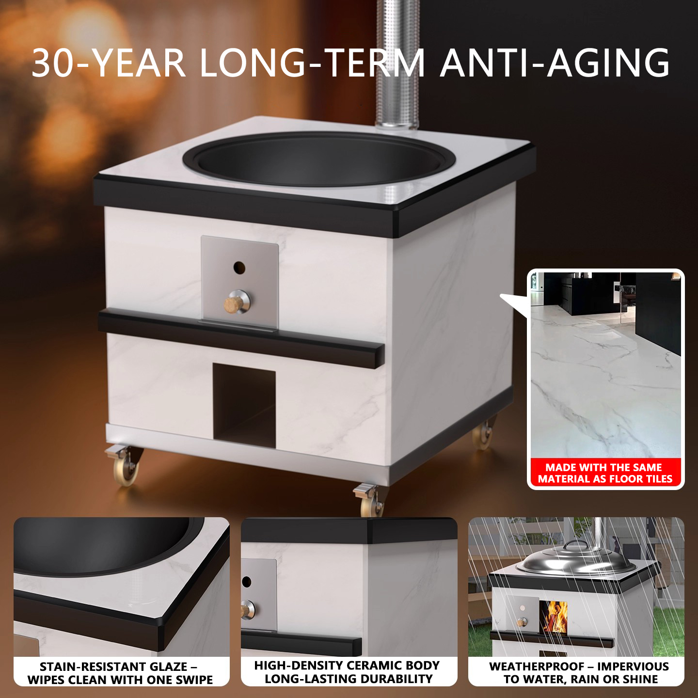 JT001 China Manufacture Cerami - đánh giá và giá Camping Cooking Easy