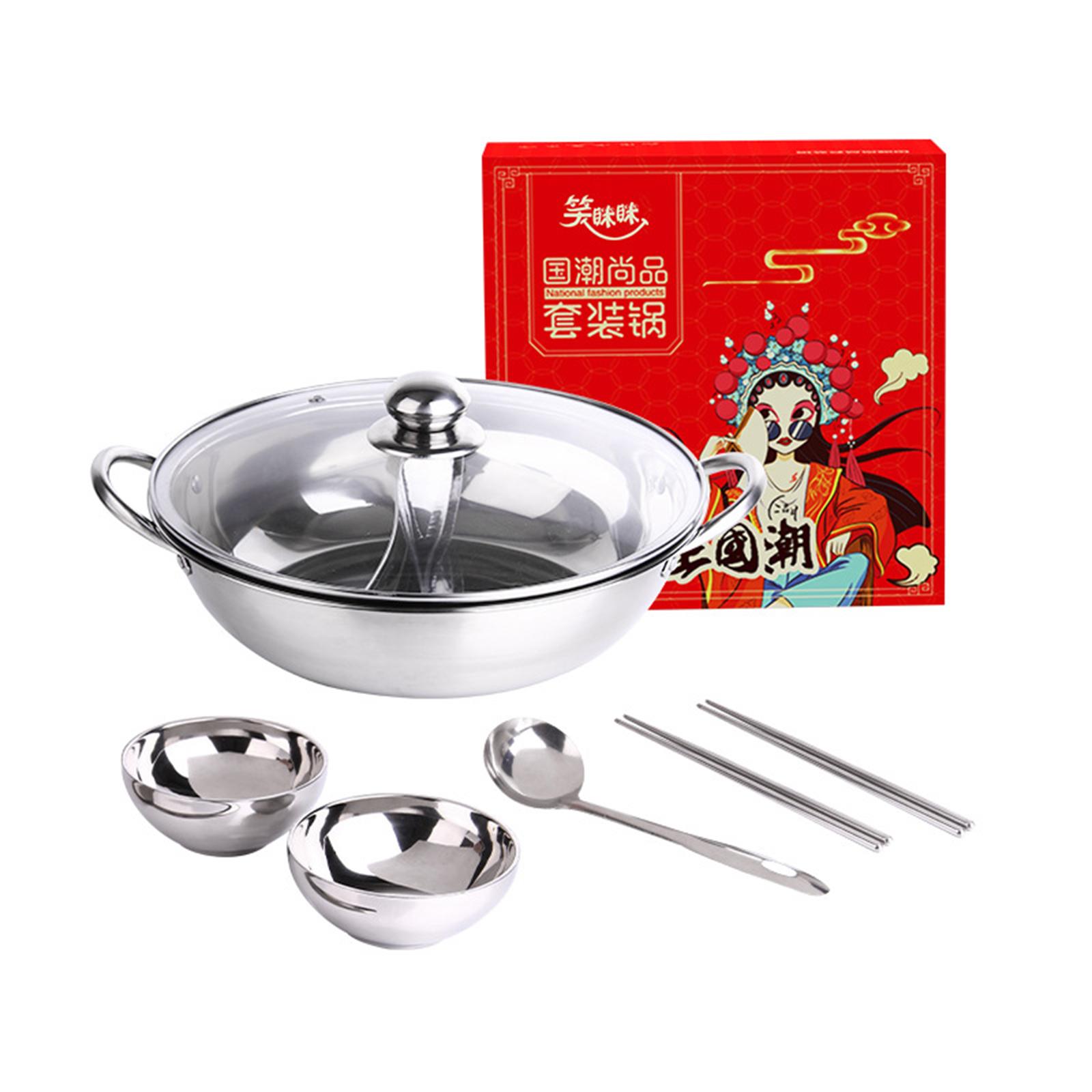 Hot Pot Pan Cooker with Glass  - đánh giá và giá Camping Cooking Pan
