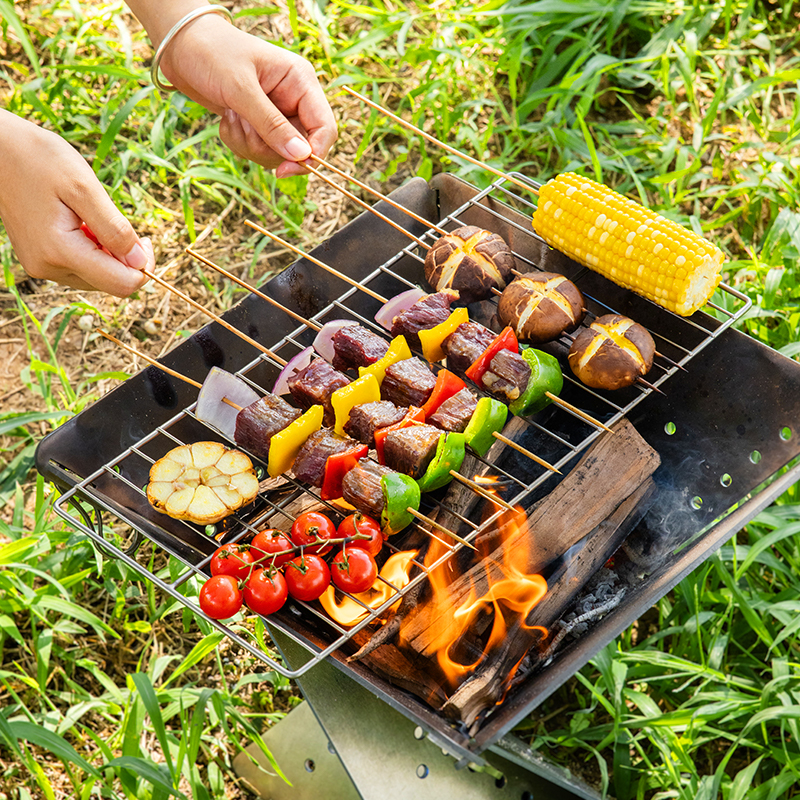 KEITH Pure Titanium Barbecue G - đánh giá và giá Camping Cooking Easy