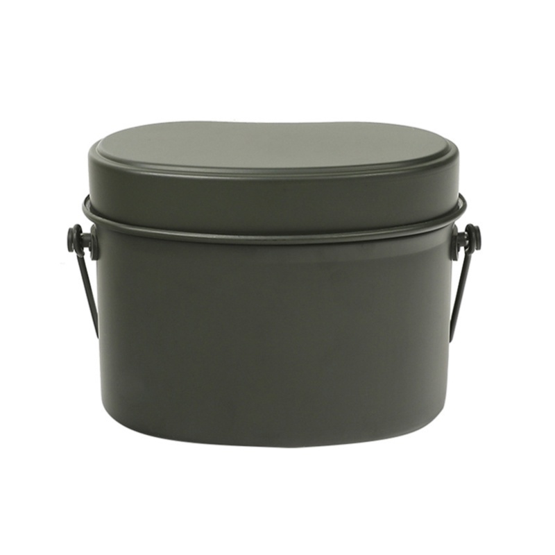 1.5L Outdoor Military Canteen  - đánh giá và giá Camping Cooking Kit Box