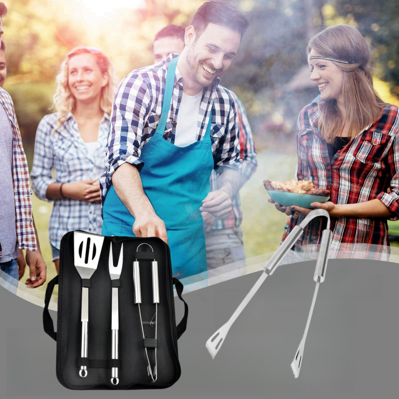 BBQ Tools Set Barbecue Utensil - đánh giá và giá Camping Cooking Trangia