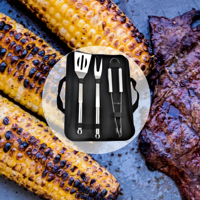 BBQ Tools Set Barbecue Utensil - đánh giá và giá Camping Cooking Trangia