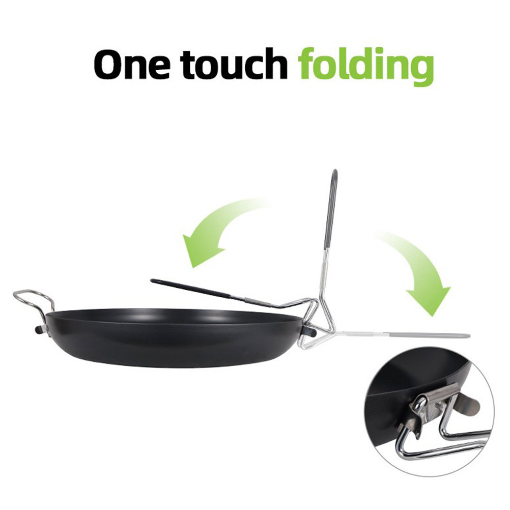 Camping Non Stick Frying Pan 9 - đánh giá và giá Camping Cooking Grill