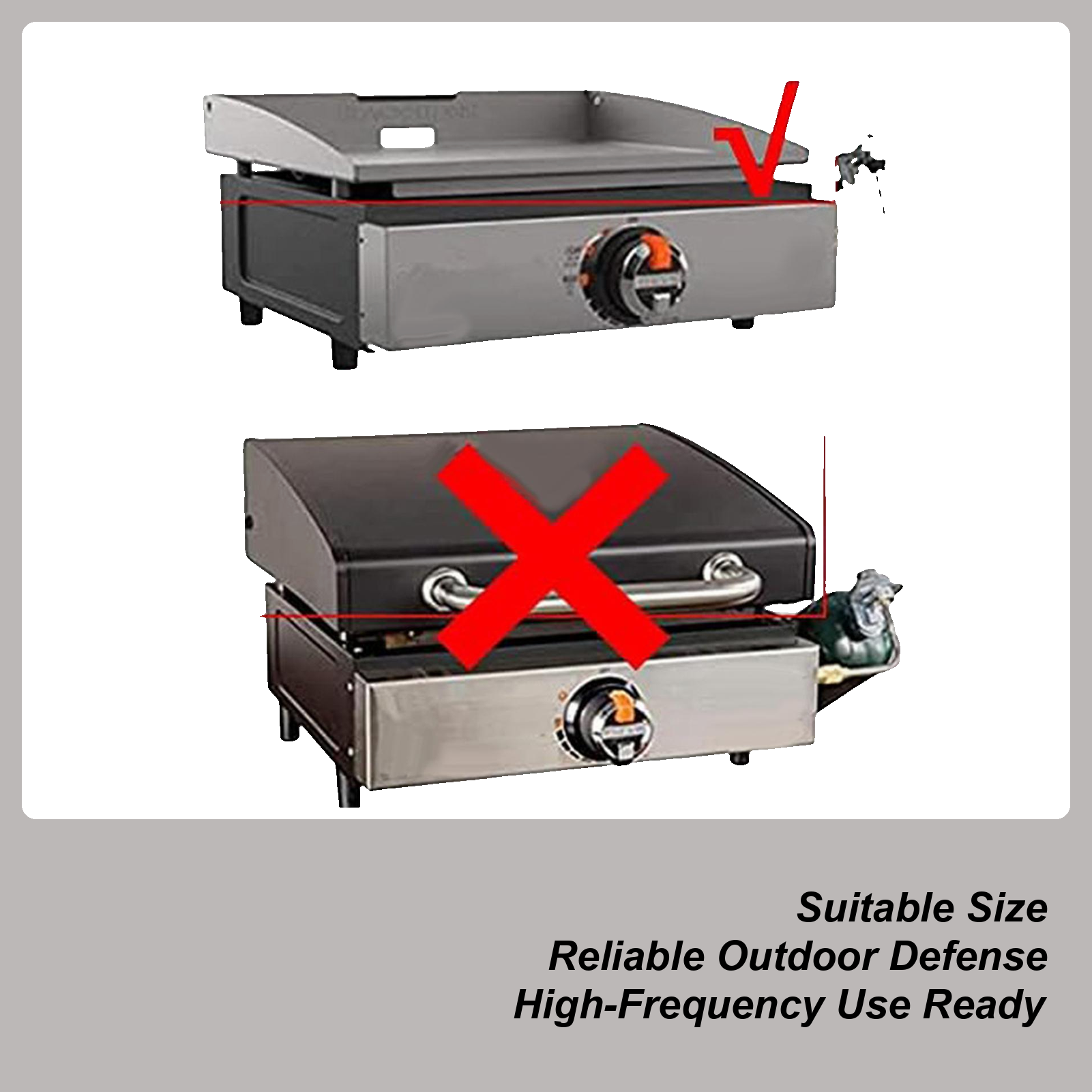 Grilling Cover Heavy Duty Wate - đánh giá và giá Camping Cooking Grill